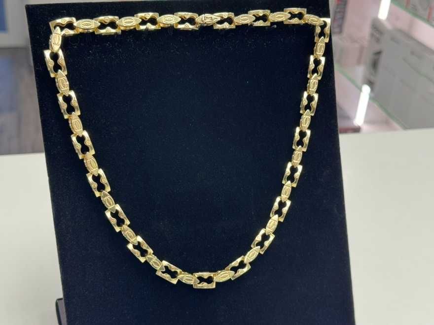 Złoty Łańcuszek CARTIER P585 14K 140.3G 60Cm! FASON Rzgowska 12
