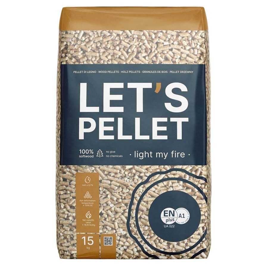 Pellet sosnowy Let's certyfikowany hurt deta