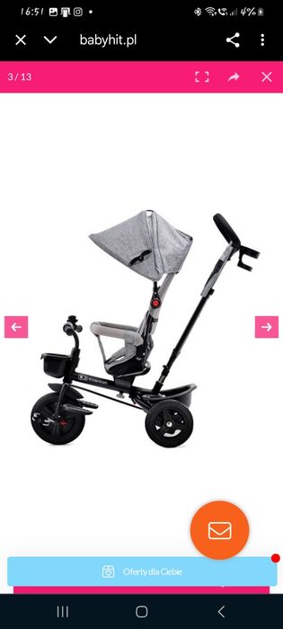 Rowerek 3w1 Kinderkraft AVEO