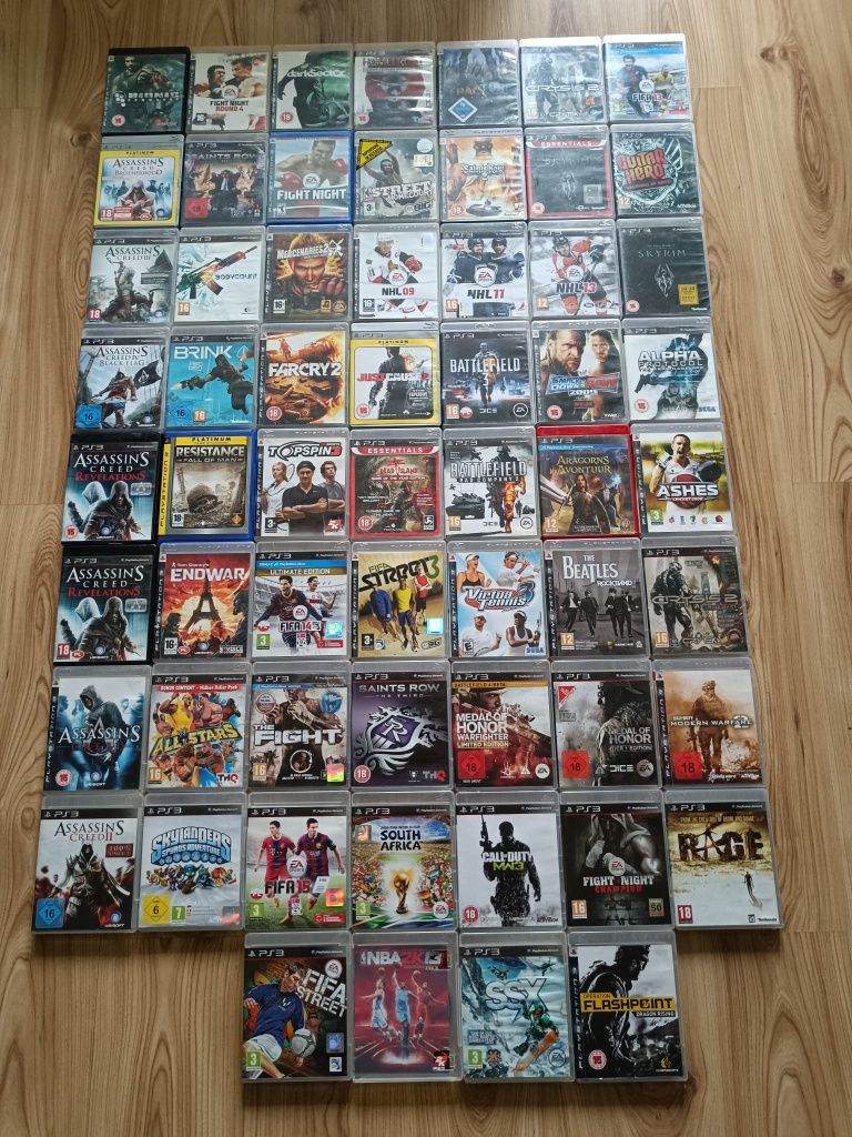 Gry ps3, stan bardzo dobry, wysyłka Olx