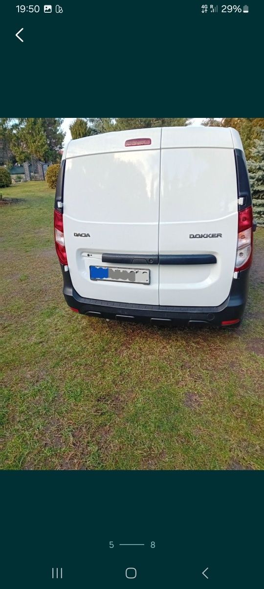 Dacia Dokker 2021 diesel 130 km klima