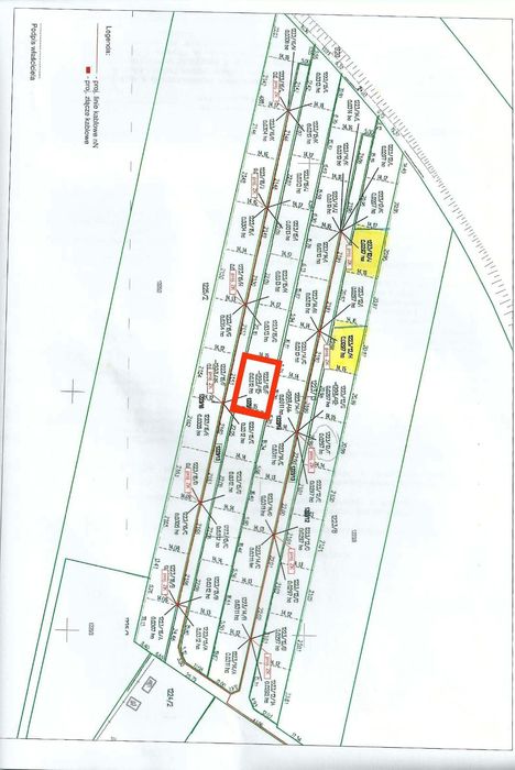 Działka nad jeziorem Krasne