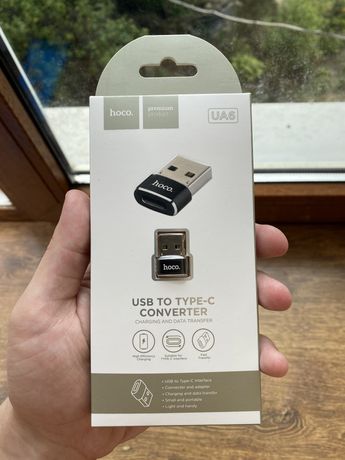 Перехідник адаптер Hoco ua6 USB - Type-C