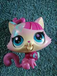 Littlest Pet Shop LPS Singing Cat Jumbo Pink Spiewajacy kotek Hasbro