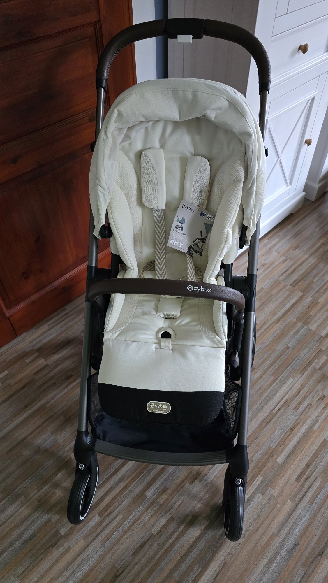 NOWY Wózek Cybex Balios S Lux Seashell Beige model 2025