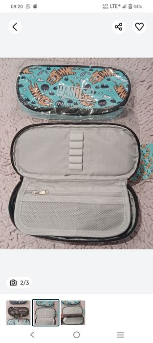 Piórnik szkolny firmy Paso.