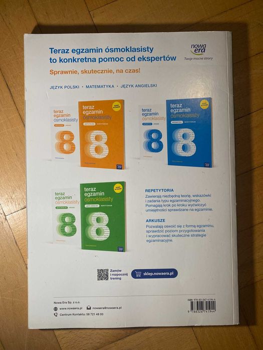 Repetytorium Język Angielski Egzamin Ósmoklasisty Nowa Era