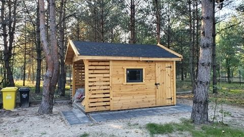 Domek narzędziowy domki narzędziowe drewutnia drewutnie altana ogród