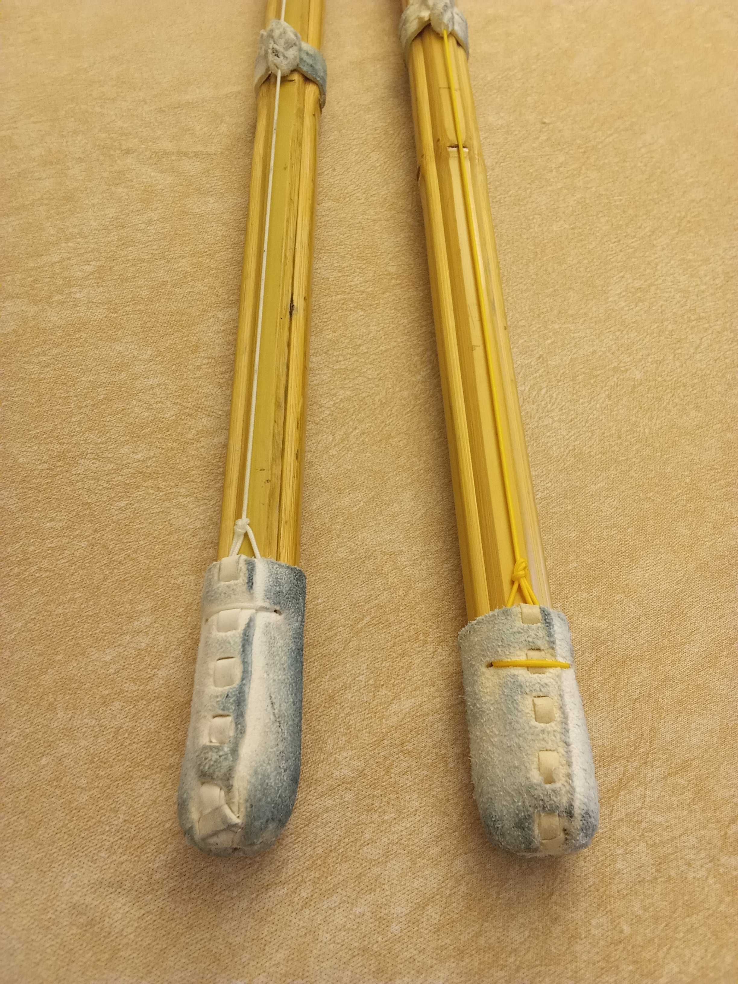 Par de shinais para Kendo com estojo