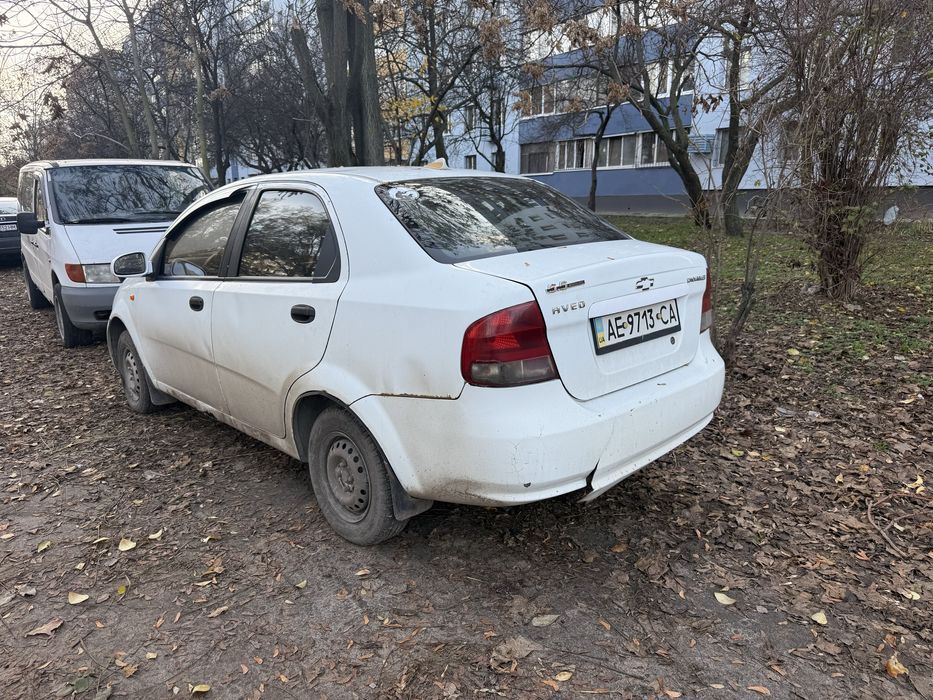 Chevrolet Aveo T200 газ/бензин