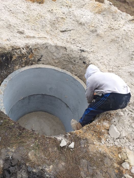 Бетонные кольца купить. Бетонные кольца для канализаци.