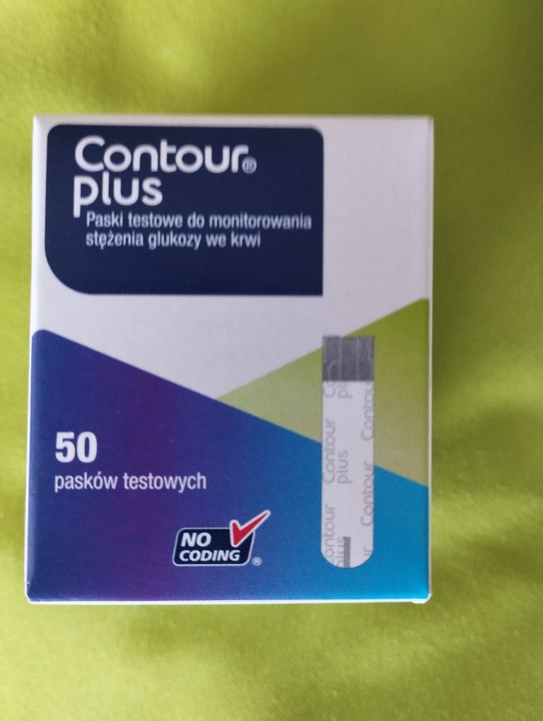 Glukometr contour plus one + 50 pasków