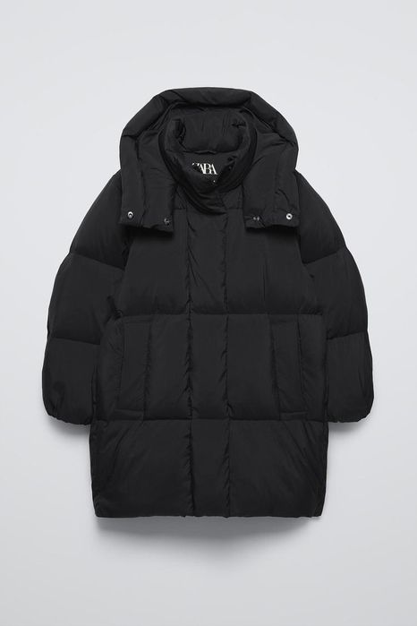 Подовжений дитячий пуховик Zara (розмір: 1 64 см)