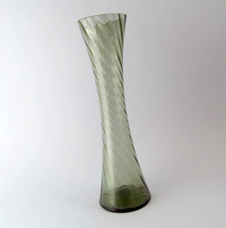 design 1970 alfred taube dmuchany szklany wazon