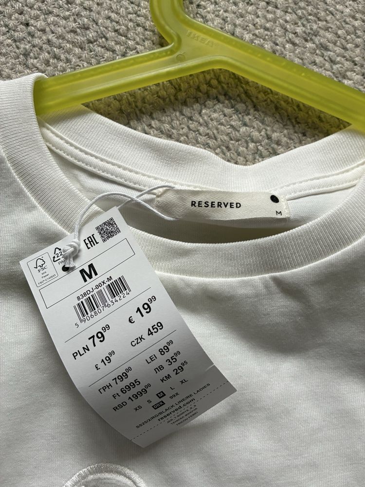 T-shirt reserved nowy m