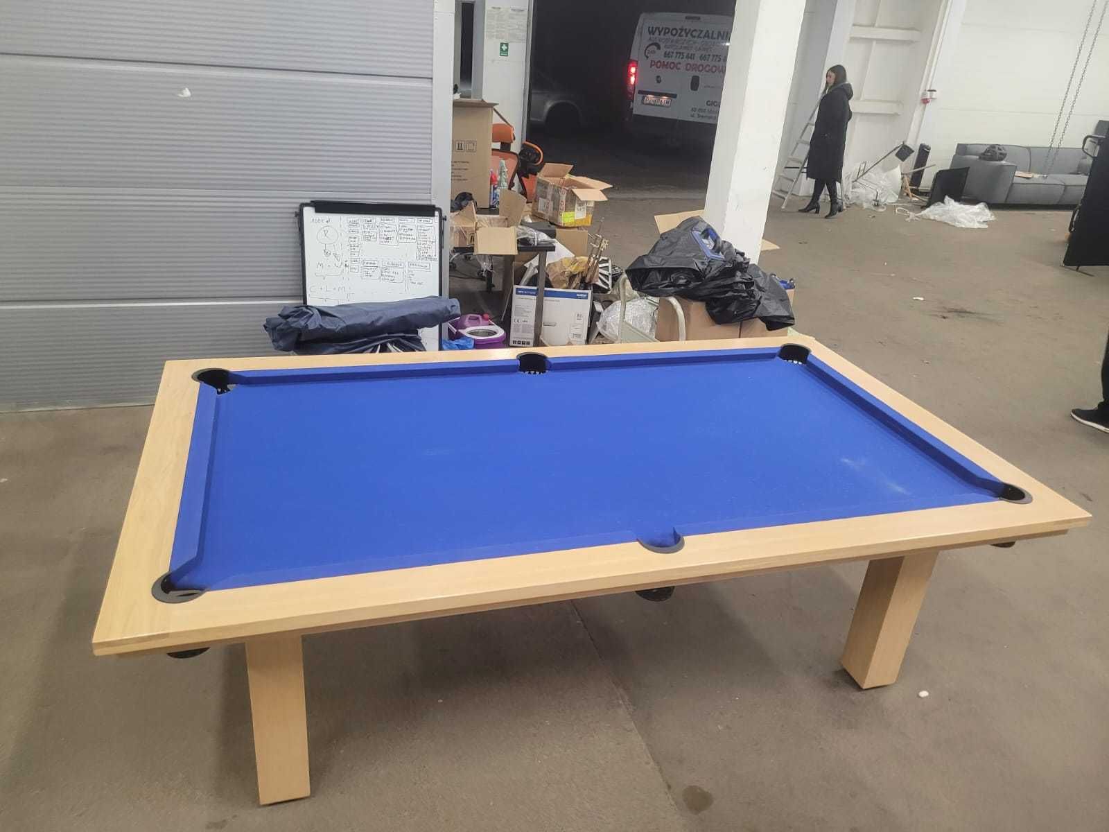 Bilard 8ft nowe sukno, dowóz cały kraj, gwarancja, raty