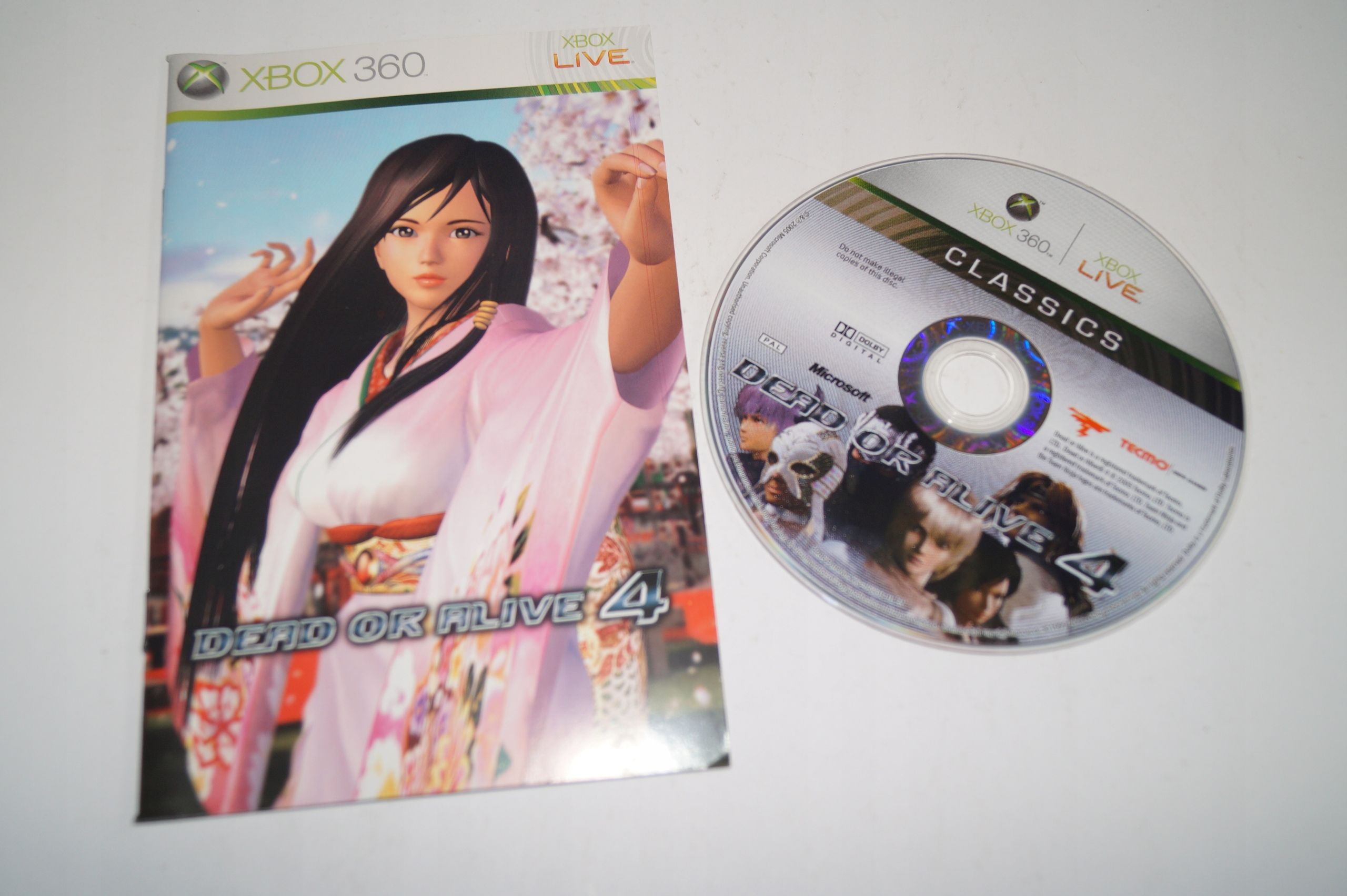 Dead Or Alive 4 Microsoft Xbox 360