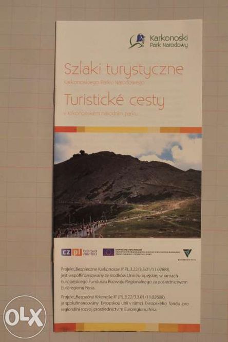 Karkonoski Park Narodowy-szlaki turystyczne-mapa-mapy-mapki-838