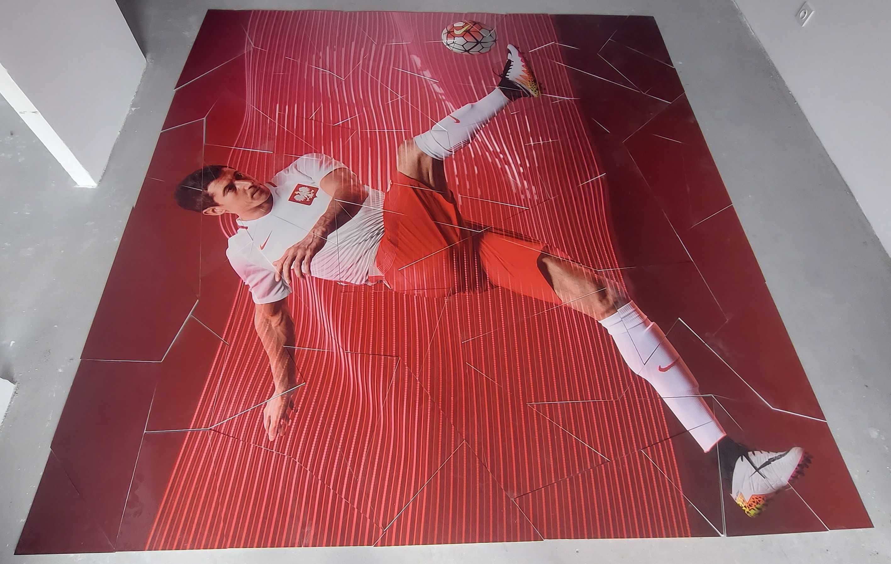 Puzzle na ścianę Robert Lewandowski piłka nożna