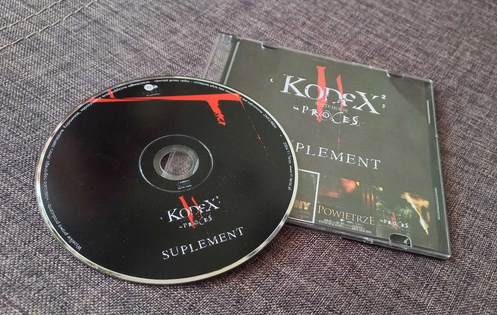 Kodex 2 Proces SUPLEMENT (polski hip hop / 2004 / CD)