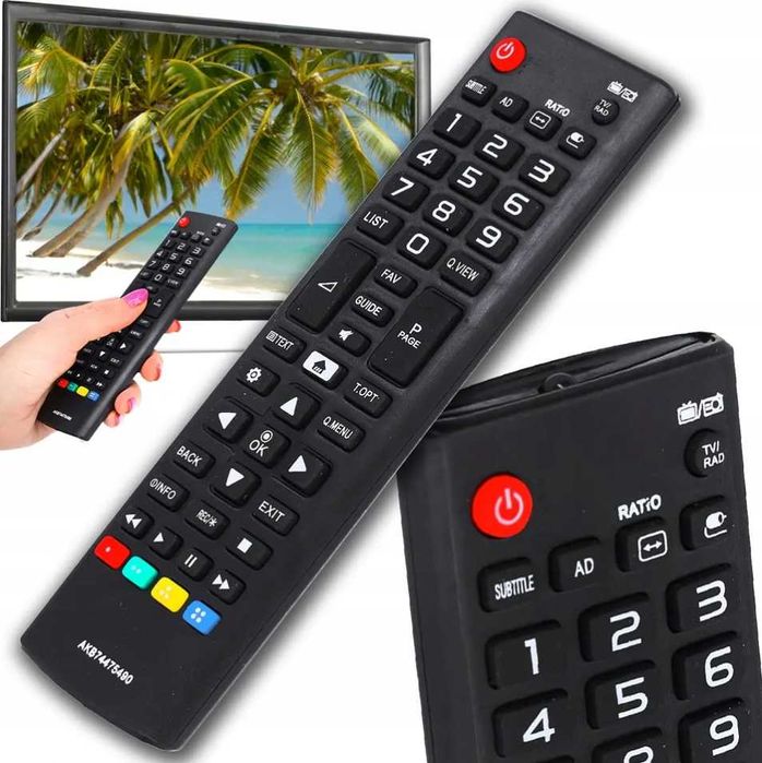 PILOT UNIWERSALNY  Telewizora LG Led 4K TV Smart  Zamiennik ZAPAS