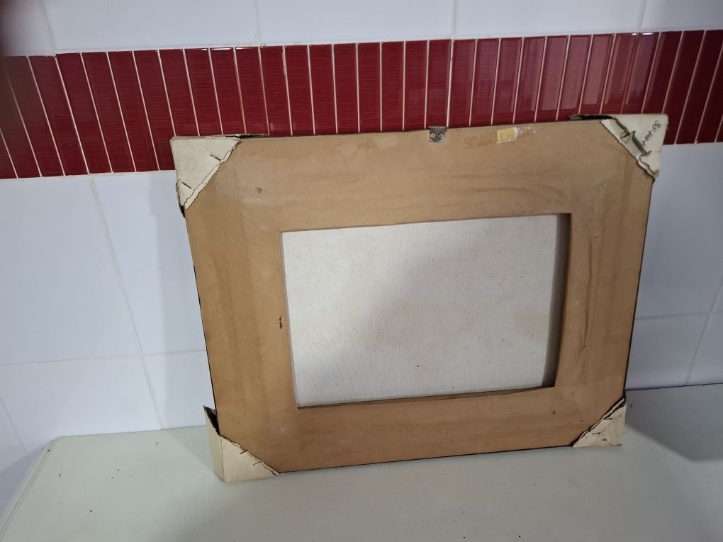 Quadro pintado a oleo