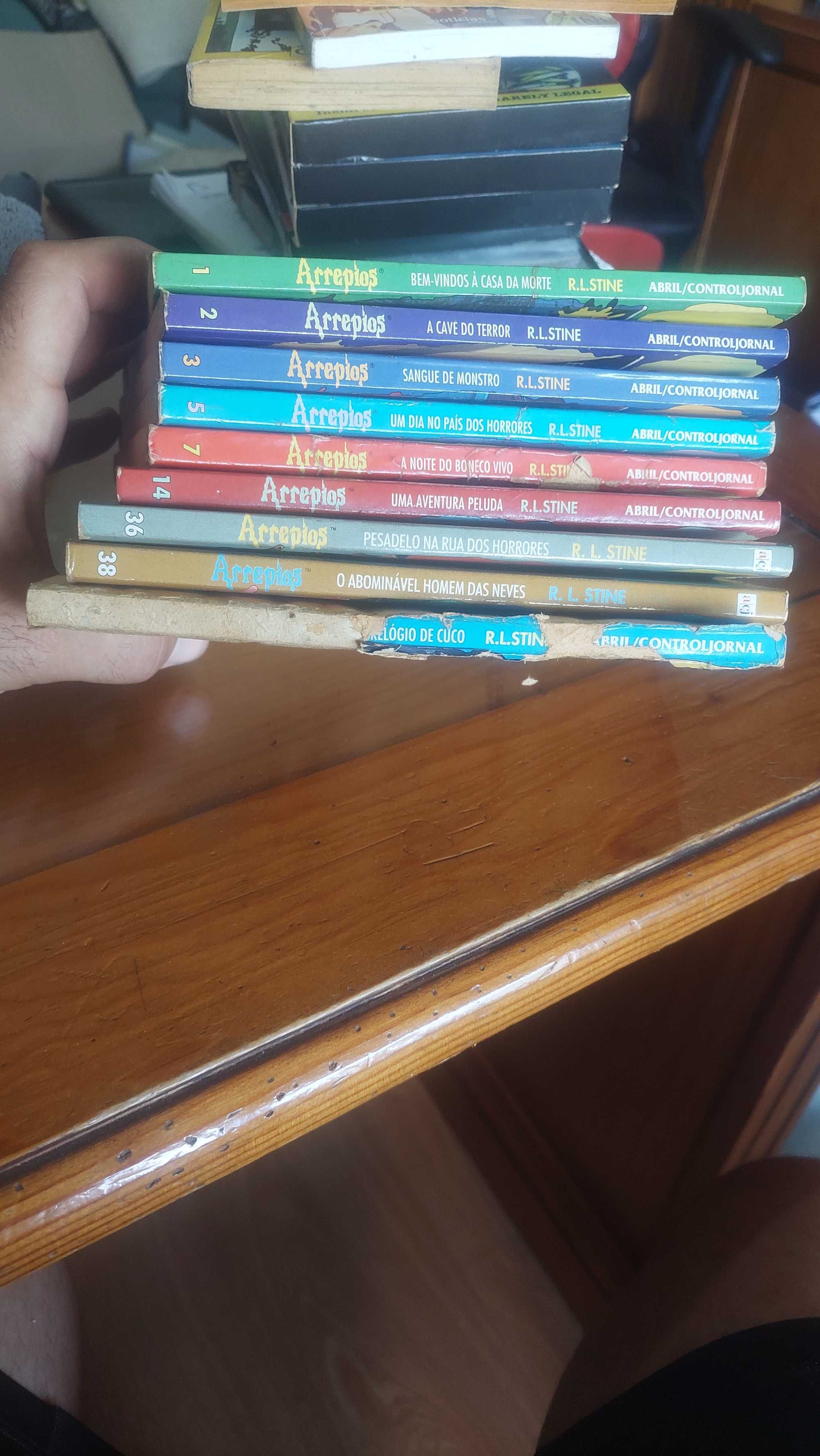 Coleção Rara – Livros Arrepios R.L. Stine – Vintage Anos 90