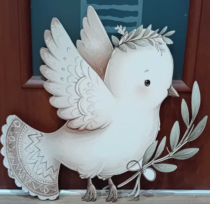 Dekoracje wielkoformatowe na ściankę wzory komunijne