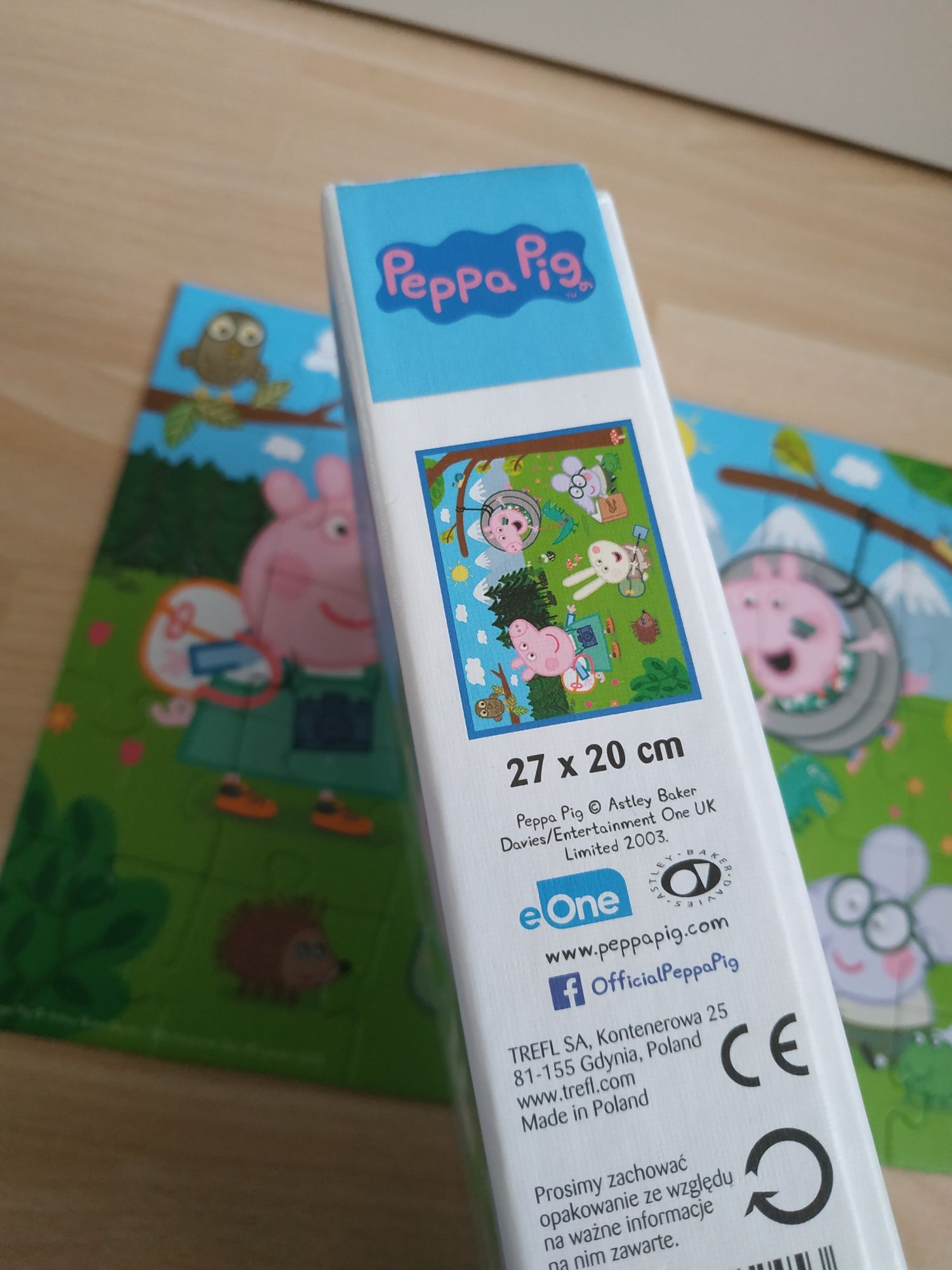 Puzzle  Trefl Świnka Peppa 30 elementów