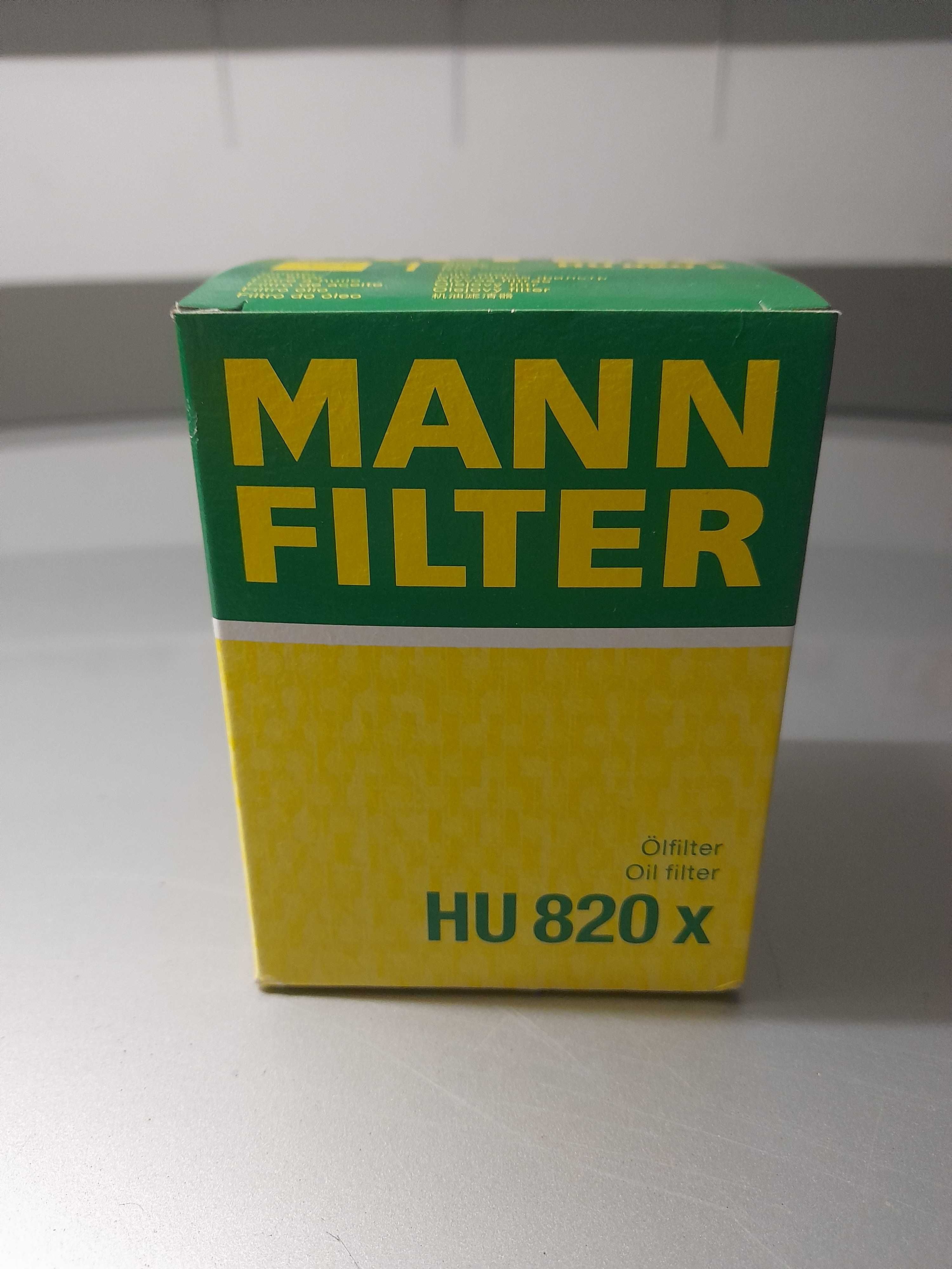 Filtro Óleo MANN HU 820X