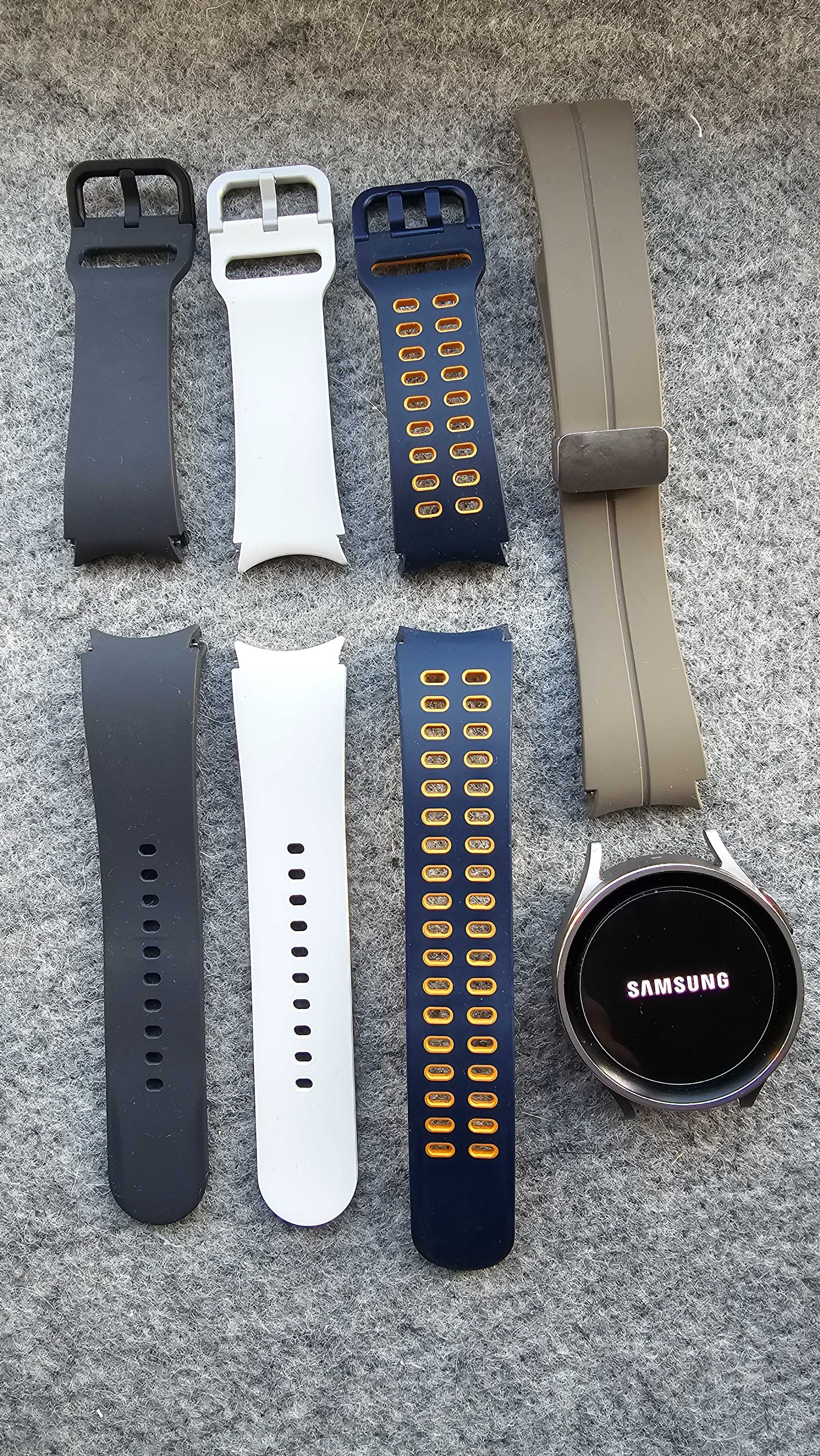 Samsung Galaxy Watch5 Pro Bt, braceletes + Carregador Wireless Duo