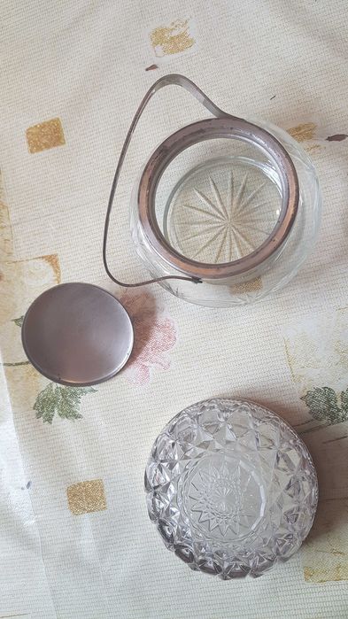 Сахарница и икорница СССР и селёдочница Барановка(1950-ые годы)