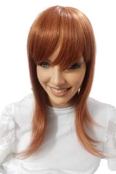 Topper, dopinka , tupet z grzywką Super Boondi w kolorze terracota