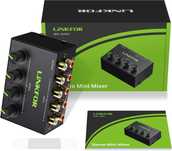 LiNKFOR 4-kanałowy Mikser Audio stereo CX400 MAX 400
