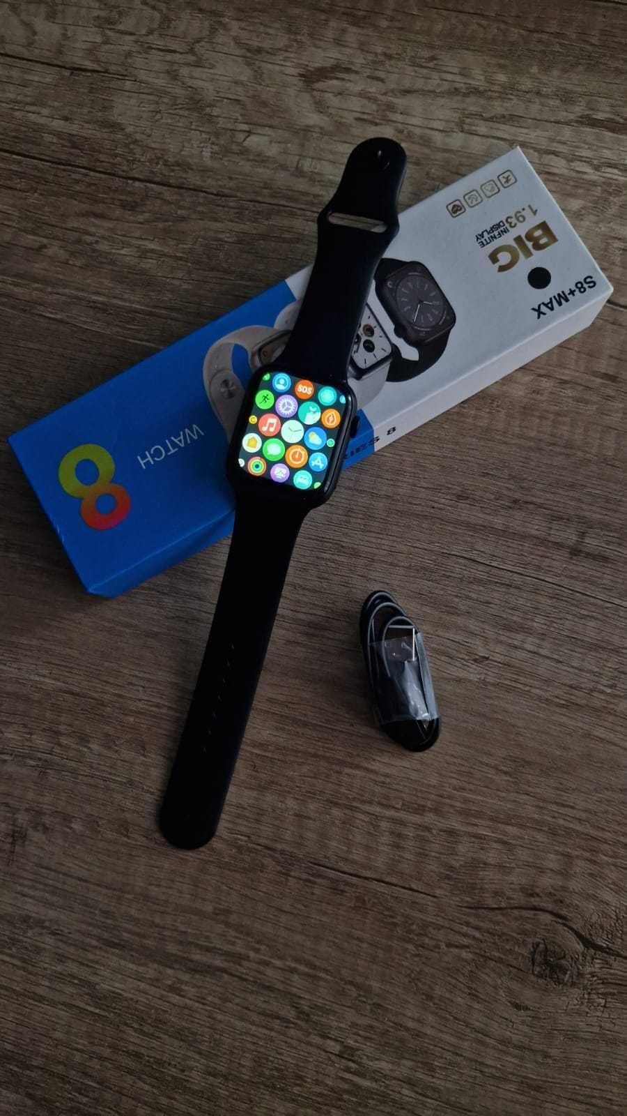 Smartwatch 8 czarny nowy