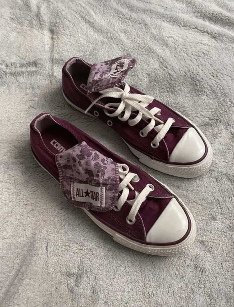 Buty Converse All Star niskie brokat 36,5