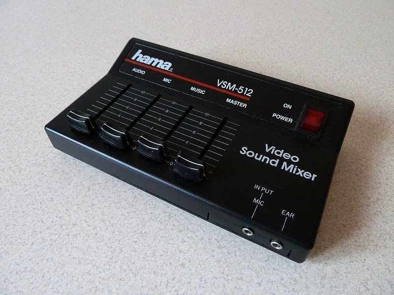 Video Sound Mixer, Hama VSM 512.