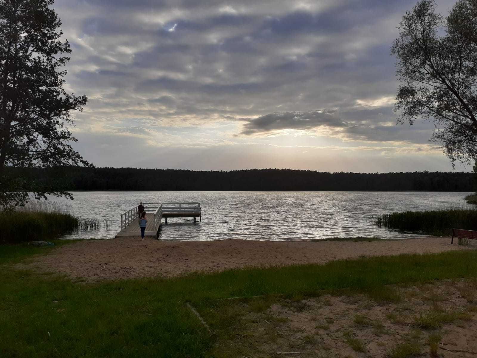 Domek letniskowy caloroczny Sauna Jezioro las natura