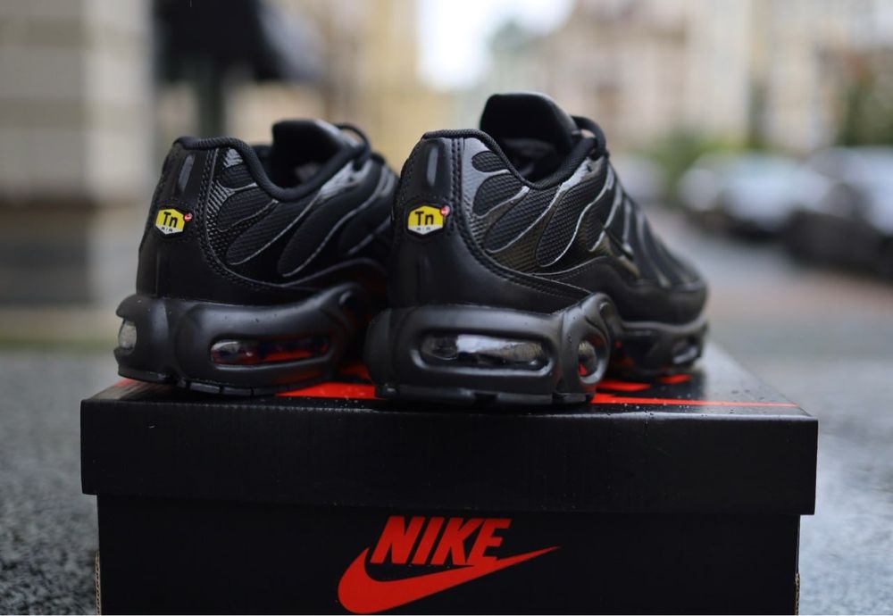 !ХІТ ПРОДАЖ! Nike Air Max Plus TN Black 38 39 40 41 42 43 44 45 46