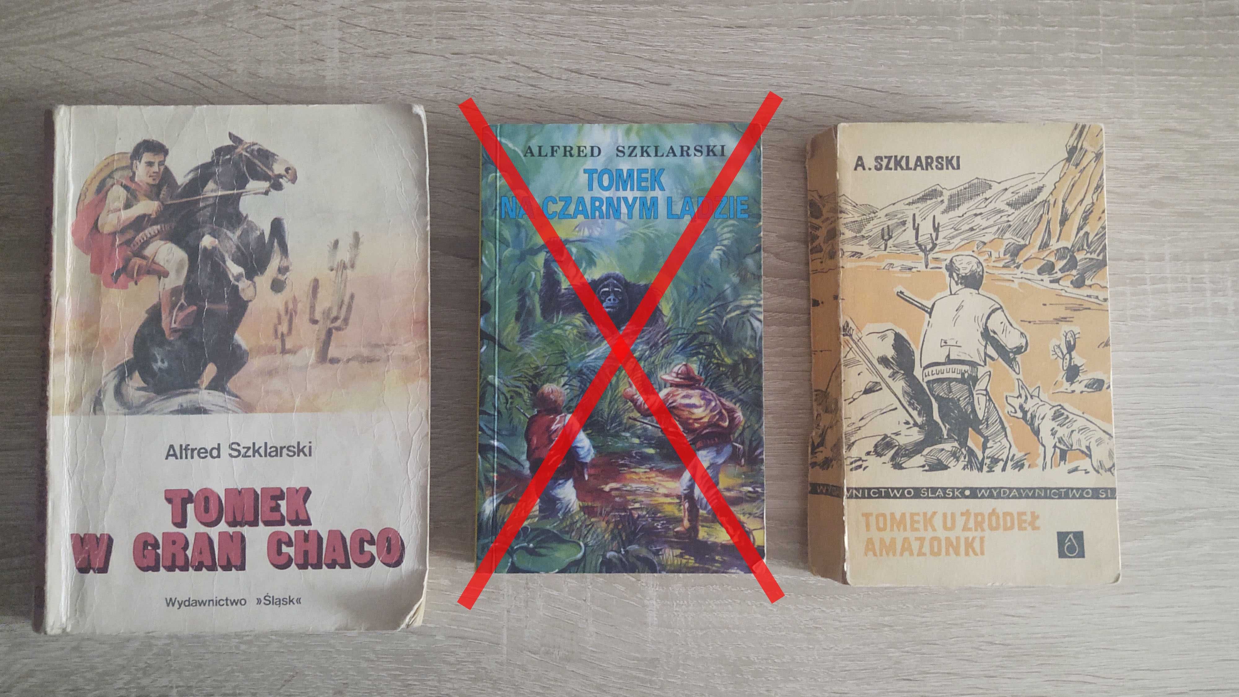 Zestaw 2 książek Przygody Tomka Alfred Szklarski
