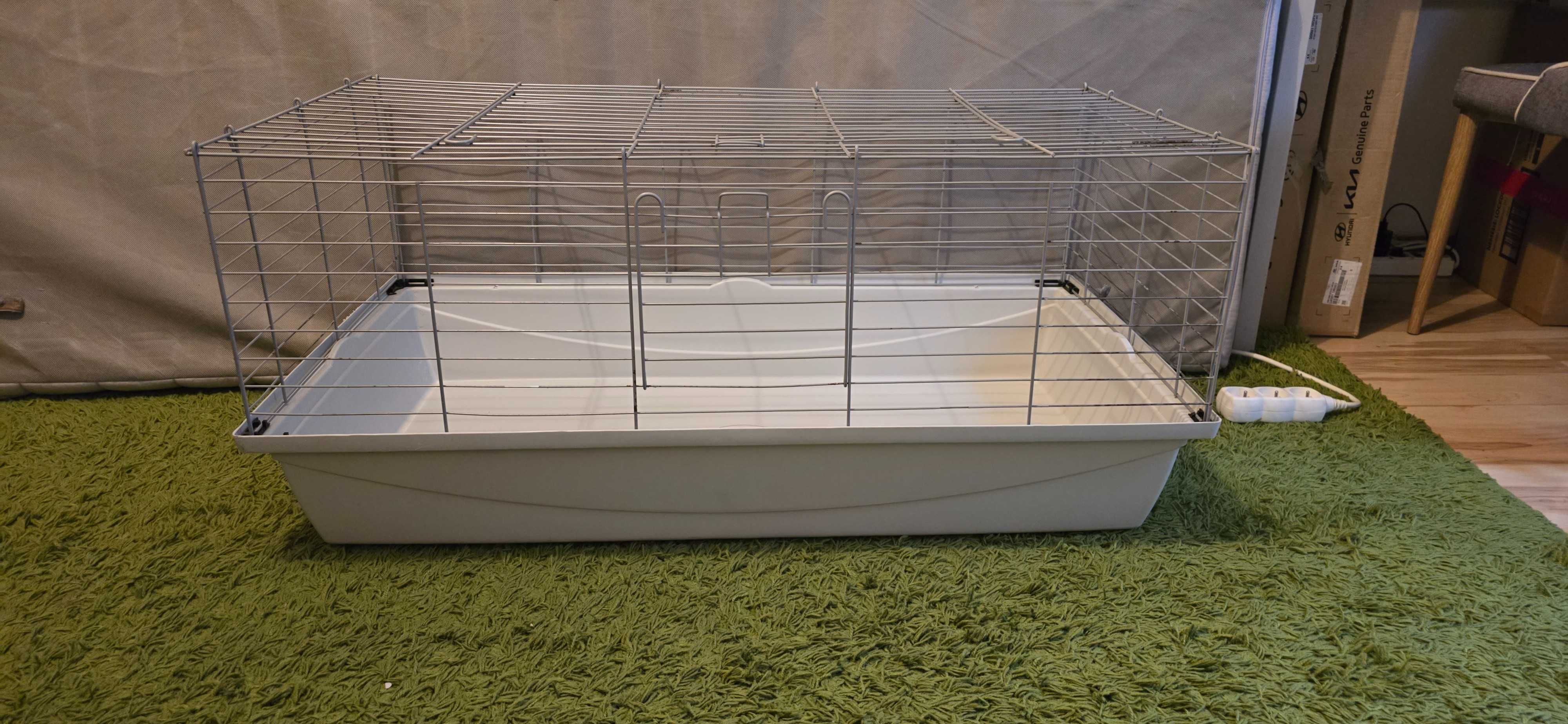 Klatka dla królika lub gryzonia 100x54x44 cm – stan bdb