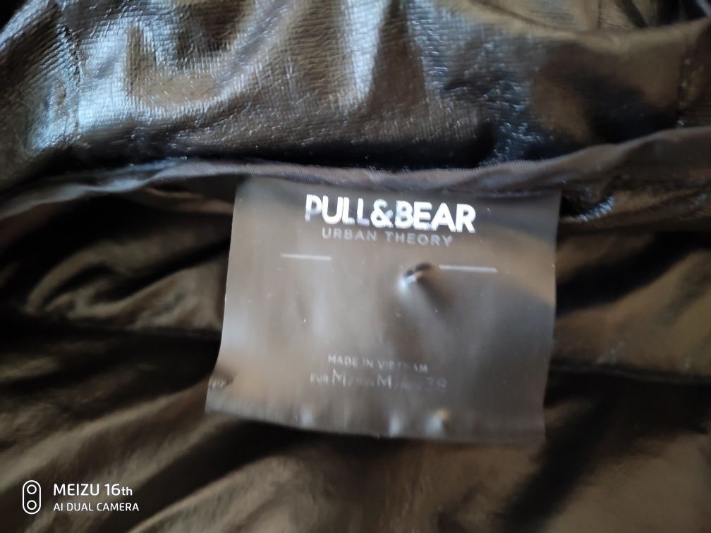 PULL&BEAR пуховик оверсайз мужская куртка зимняя парка
