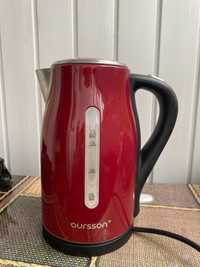 Электрочайник чайник электрический Oursson EK1760M/DC красный