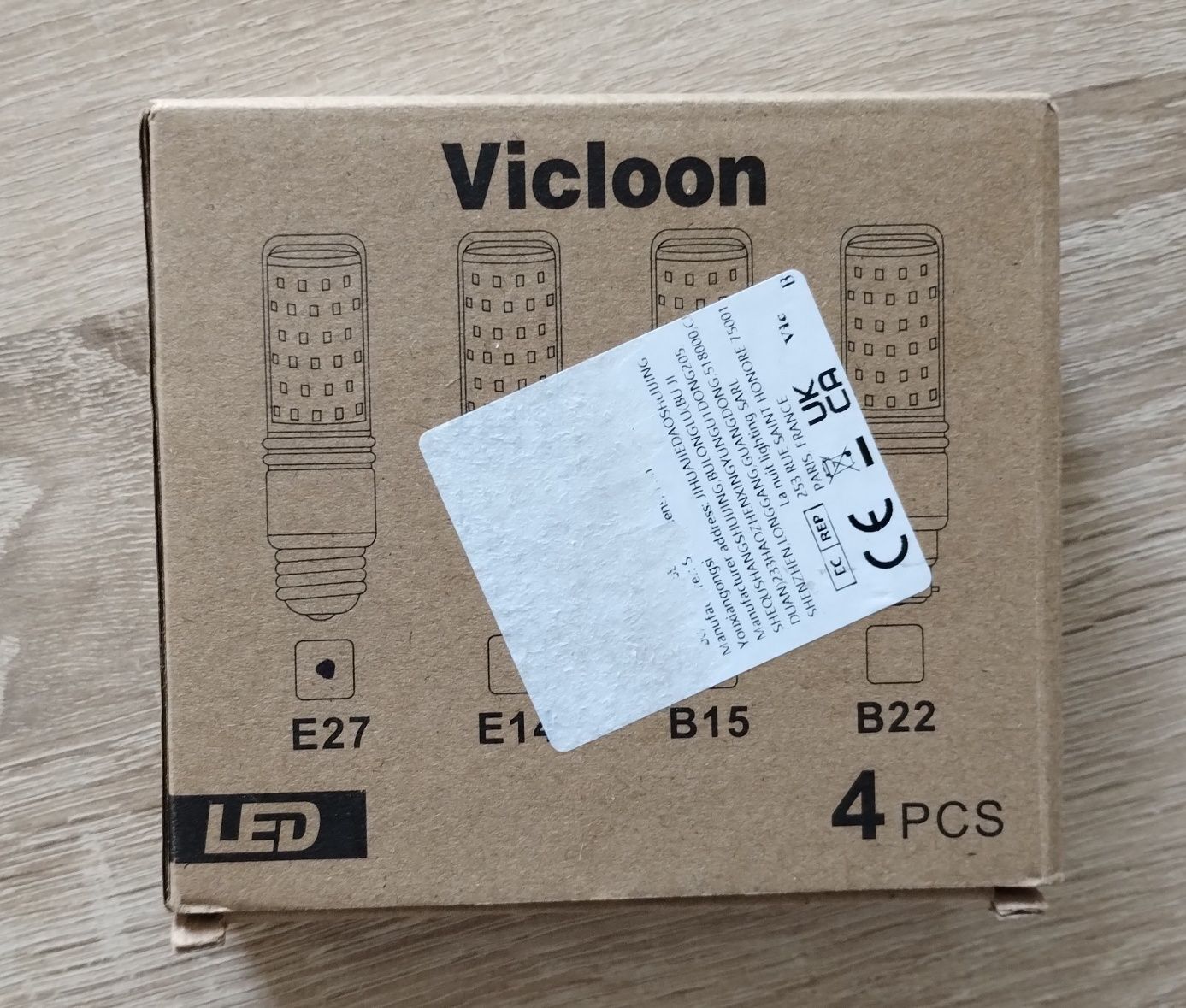 Żarowki LED E27 12W Vicloon