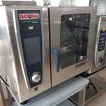 Forno convetor misto a gás Rational 6 níveis GN 1/1 SCCWE61G Senses