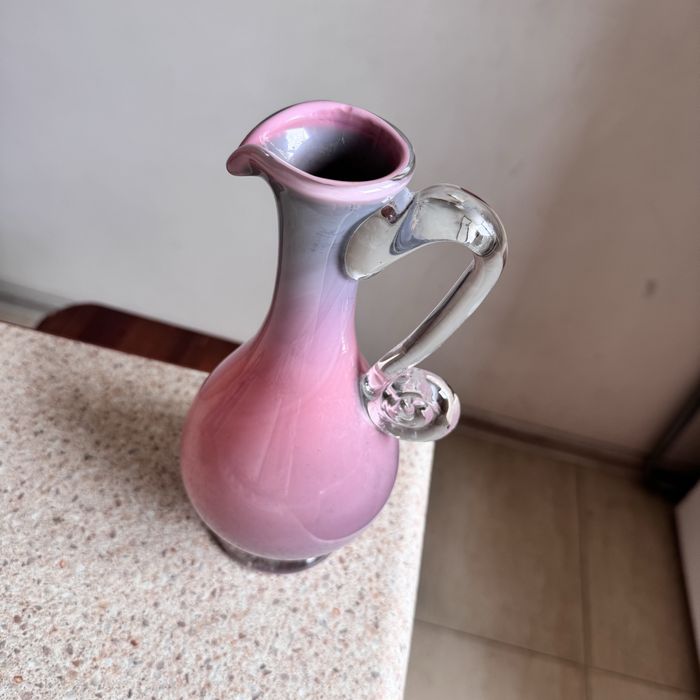 Wazon tarnowiec dzbanek stary szkło prl