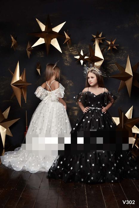 Дитяча святкова новорічна сукня
