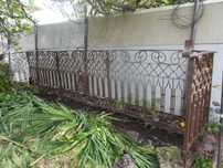 Gradeamento conjunto em ferro cravado