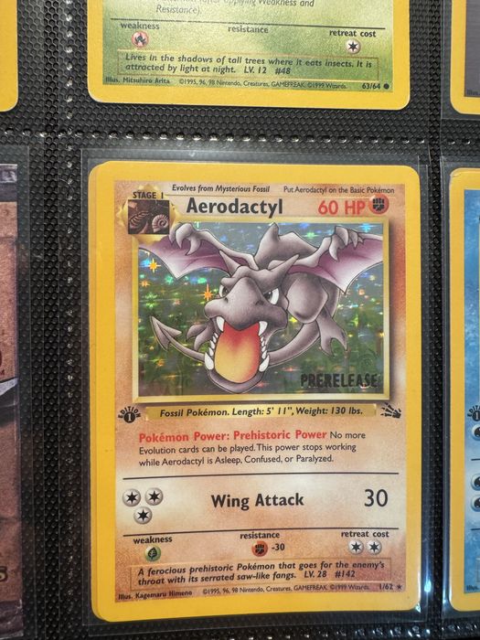 Pokémon Fossil - Set Completo