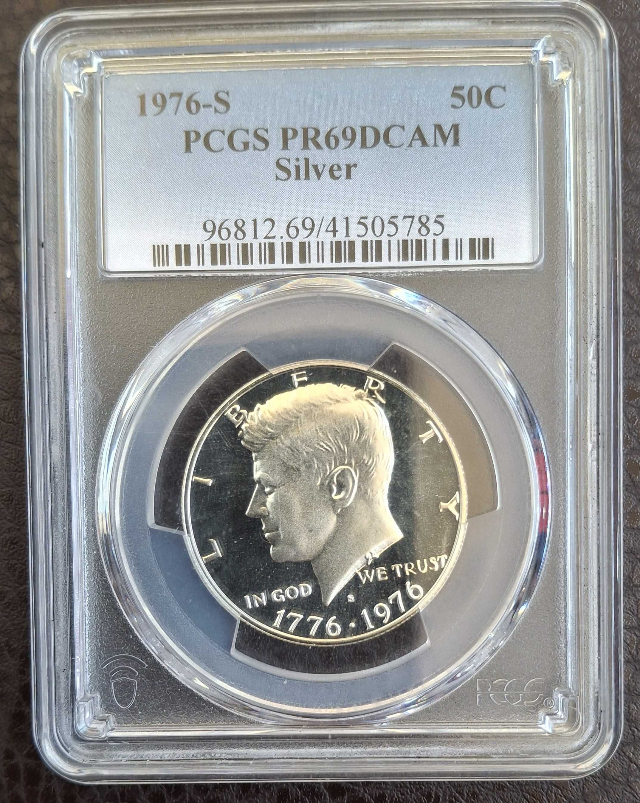 Moedas Estados Unidos certificadas pela PCGS